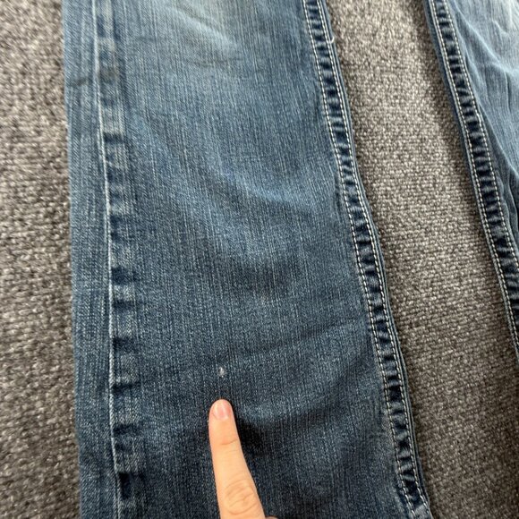 Miss Me Jeans Embellished Denim 30 Boot Cut Urban Embroidered Women ACTL 30X32 - Picture 7 of 16